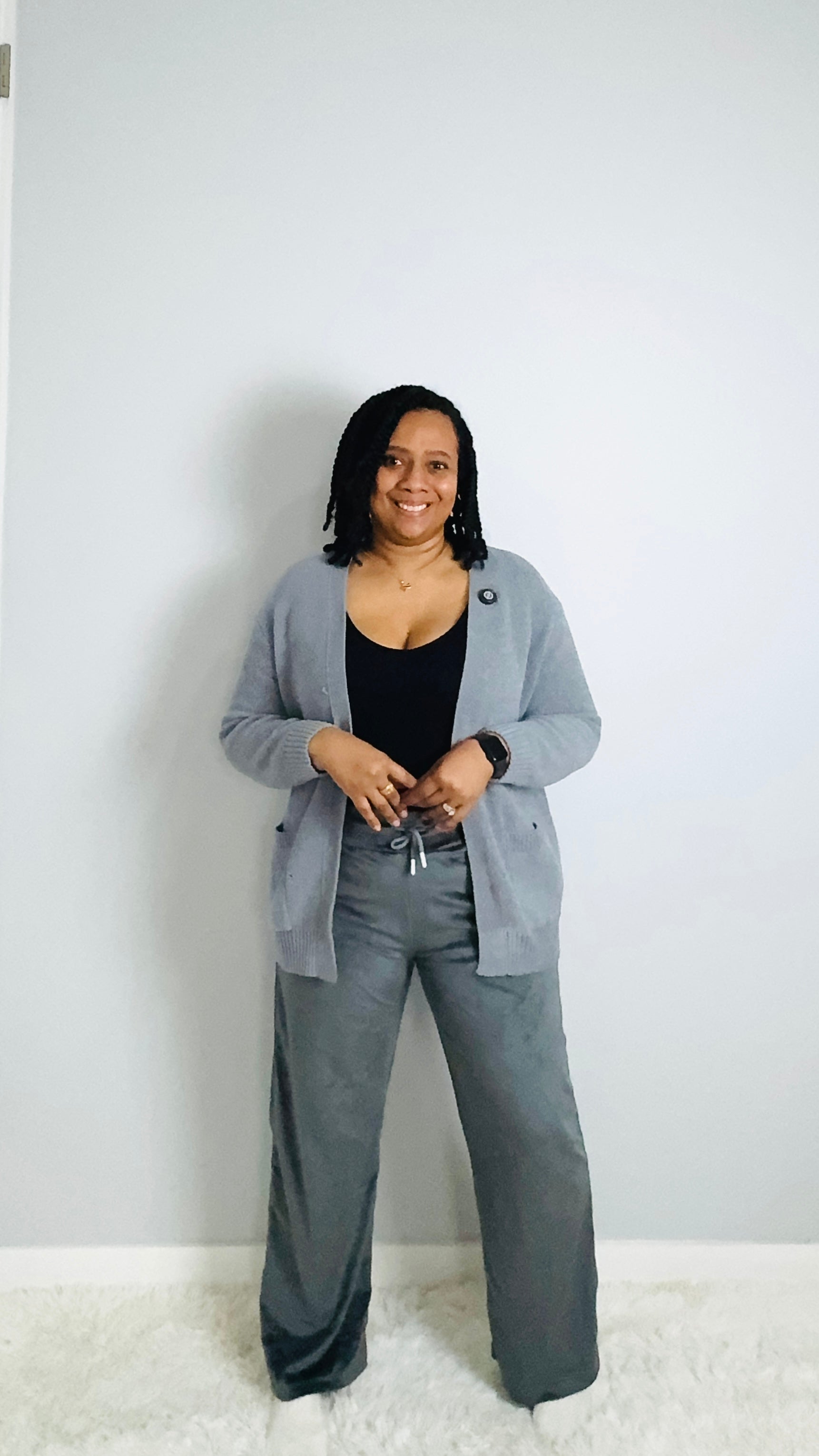 Uptown Palazzo Pants | Grey